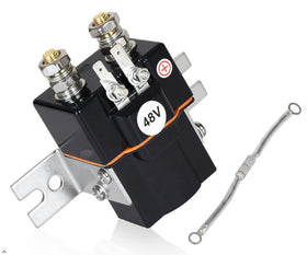 Sabeweile 48V golf cart solenoid front view for reliable operation.