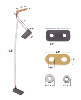 Sabeweile packaging image displays hardware included for quick setup.