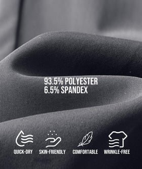 Safort men's golf pants on model styled for casual and course wear