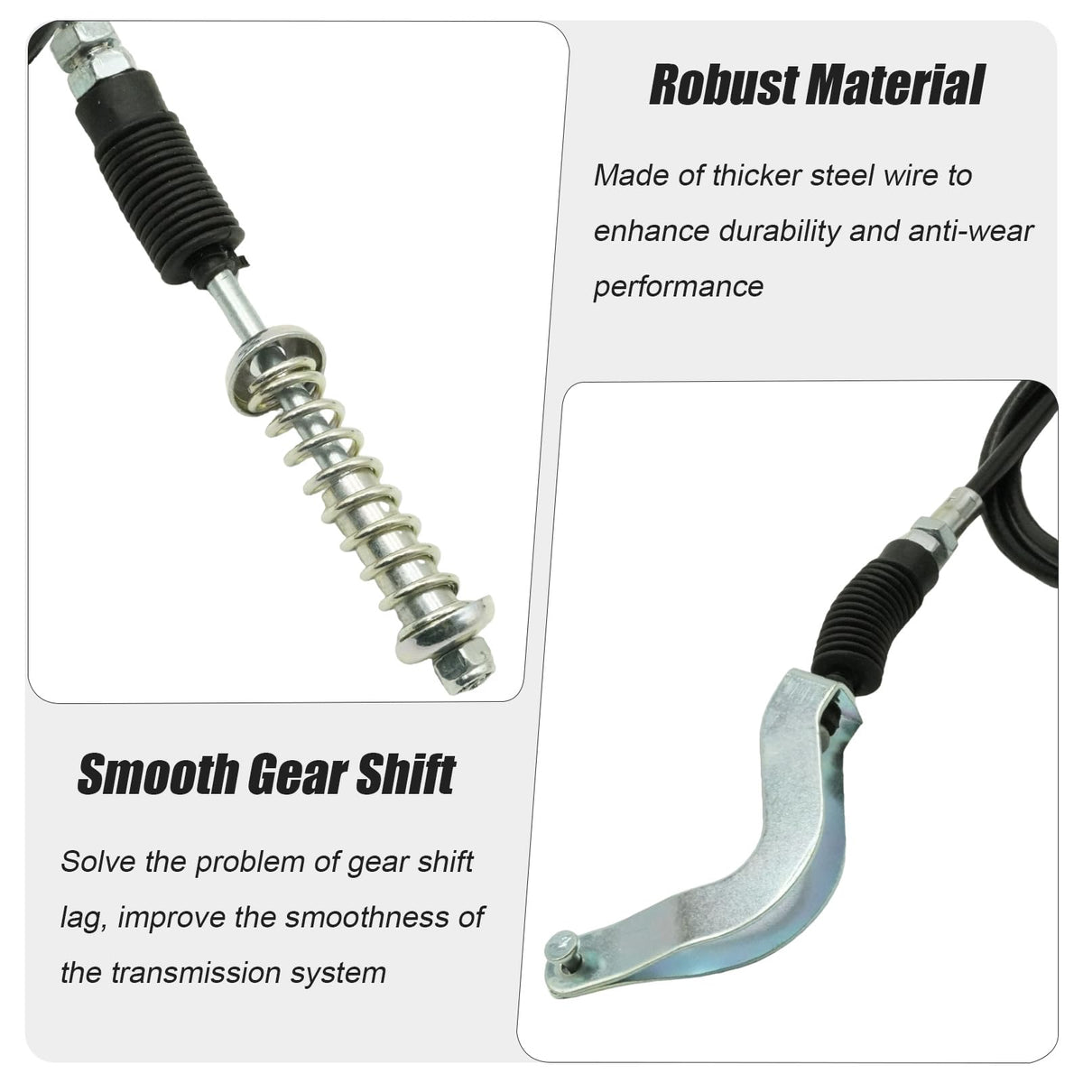 Saihisday fifty-point-five-inch total length cable detail for reach