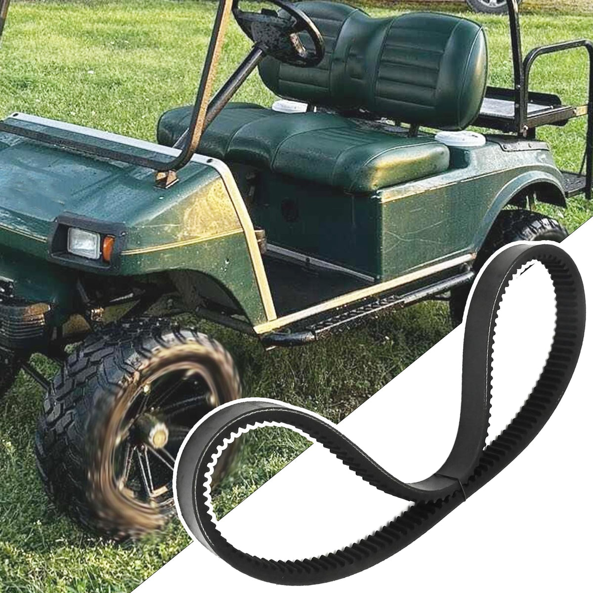 Saihisday belt kit for Club Car Precedent 2004-up fits confidently.