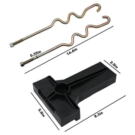 Saihisday easy-installation battery hold down for quick setup