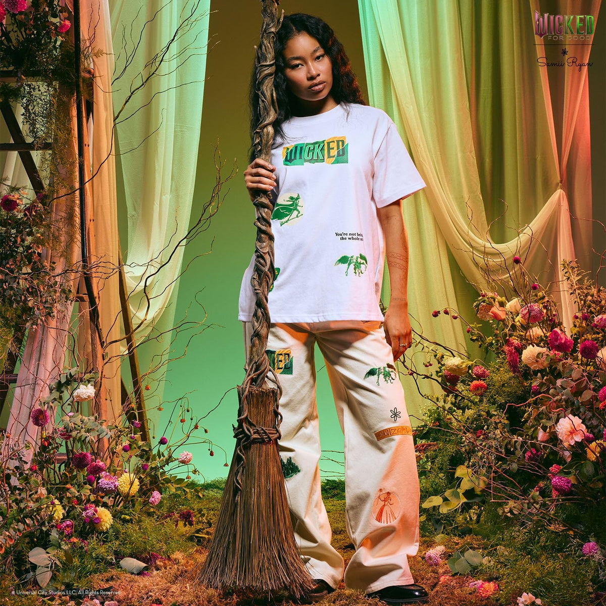 Samii Ryan Wicked x Wicked Pants relaxed fit for comfortable all-day wear.
