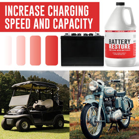 Samorillo Battery Restore during charging supports lead-acid battery life.