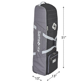 Samsonite golf travel bag interior padding guards clubs during transit