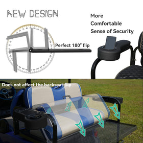 SAMXOMAP 1-inch square tube compatibility enables secure mounting on carts.