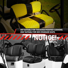 SAMXOMAP bench seat cover keeps the golf cart seat fresh and clean