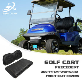 SAMXOMAP club car precedent diamond stitching detail adds durability.