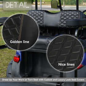 SAMXOMAP diamond stitching adds structure and durable elasticity
