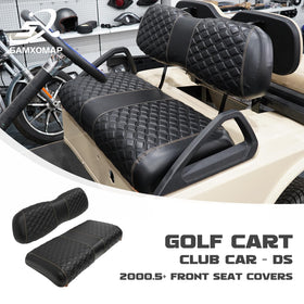 SAMXOMAP diamond-stitch seat cover adds premium look and comfort