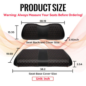 SAMXOMAP quick-install seat cover fits without tools for fast upgrades.