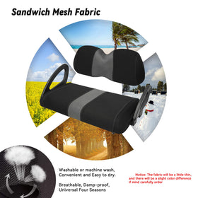 SAMXOMAP easy-install buckles and straps for quick, secure fit.