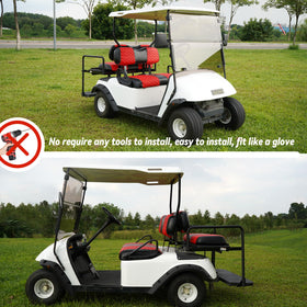 SAMXOMAP EZGO TXT 1994-2013 rear seat fit and easy installation
