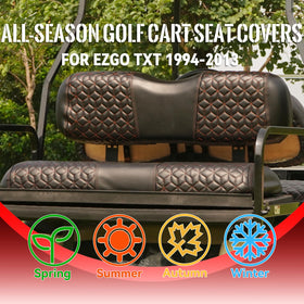 SAMXOMAP EZGO TXT rear backrest cover keeps upholstery looking new.
