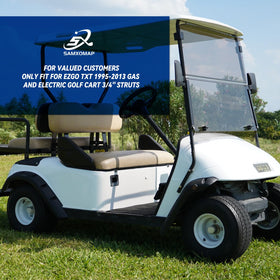 SAMXOMAP EZGO TXT windshield offers 180-degree full coverage for safer driving.