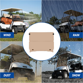 SAMXOMAP EZGO TXT windshield installation-ready for quick setup.