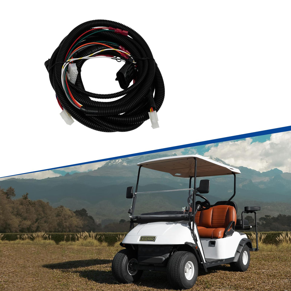 SAMXOMAP EZGO TXT48 main line harness shows complete power connections