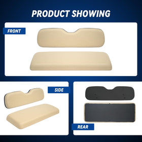 SAMXOMAP flip-back seat kit installation guide indicating compatibility.