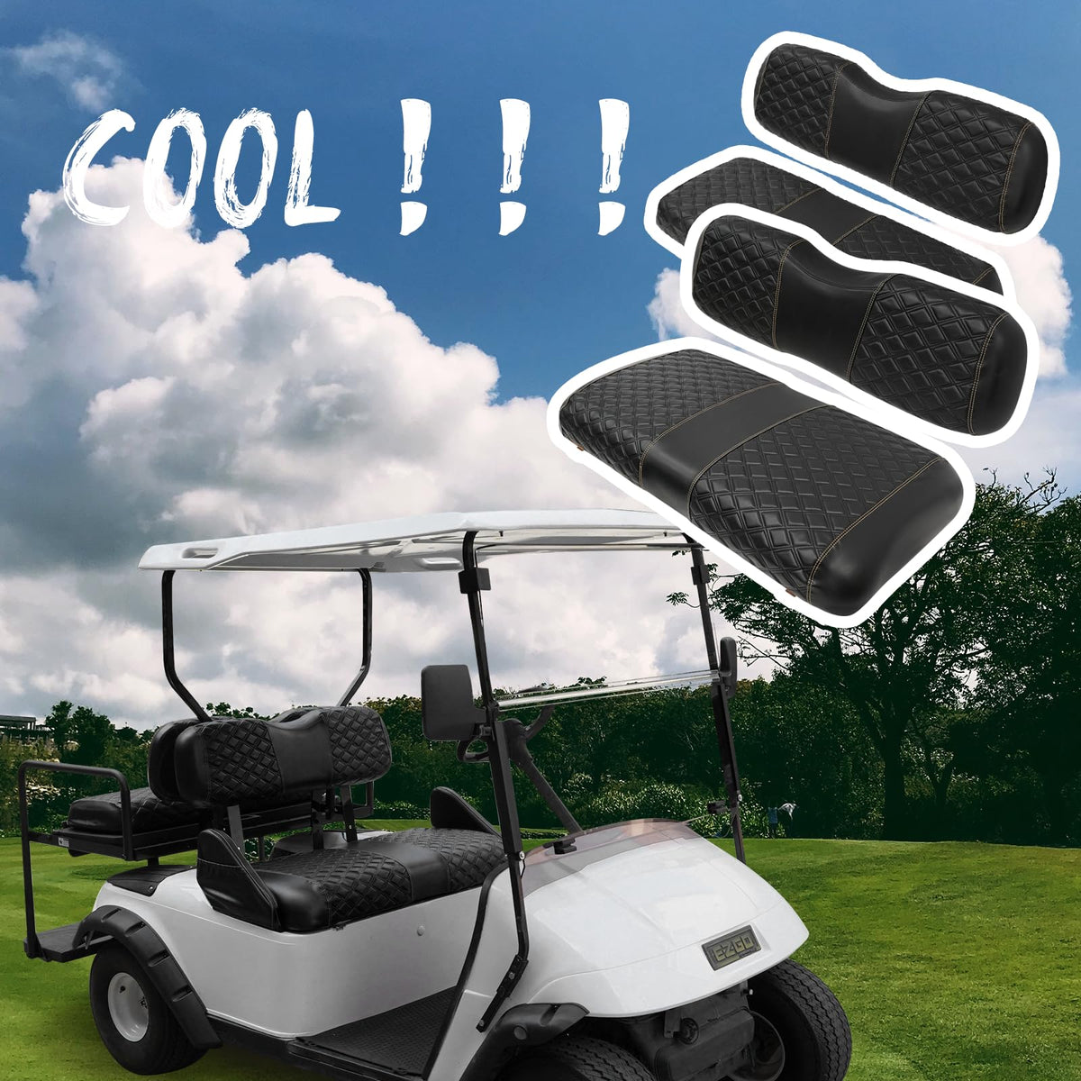SAMXOMAP foam padding delivers comfortable, long-ride seating