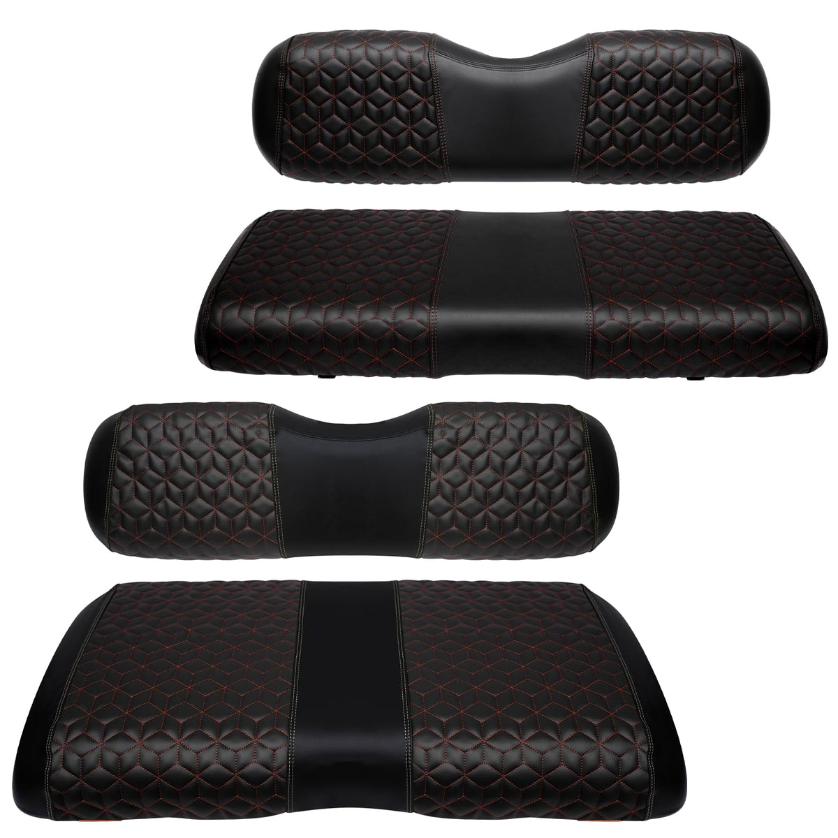 SAMXOMAP front seat base cover enhances EZGO RXV look and protection.