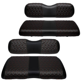 SAMXOMAP front seat base cover enhances EZGO RXV look and protection.