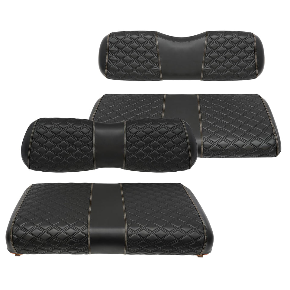 SAMXOMAP front seat cover for Club Car DS, waterproof and durable protection.