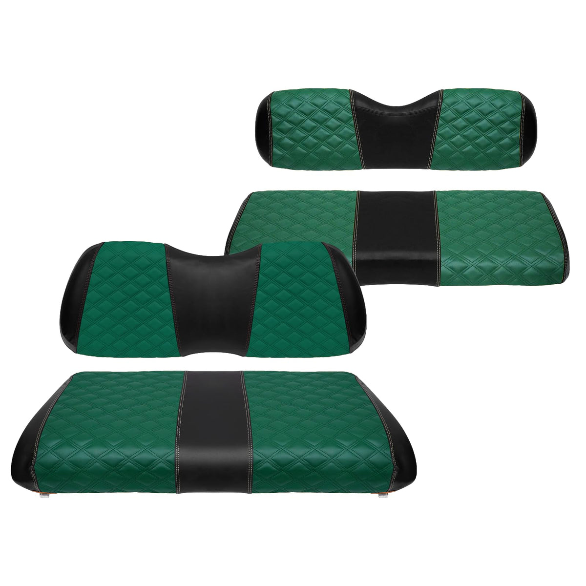 SAMXOMAP front seat cover with diamond stitching for enhanced durability