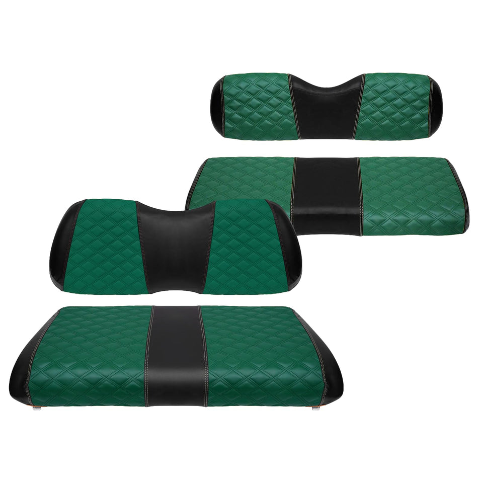 SAMXOMAP front seat cover with diamond stitching for enhanced durability