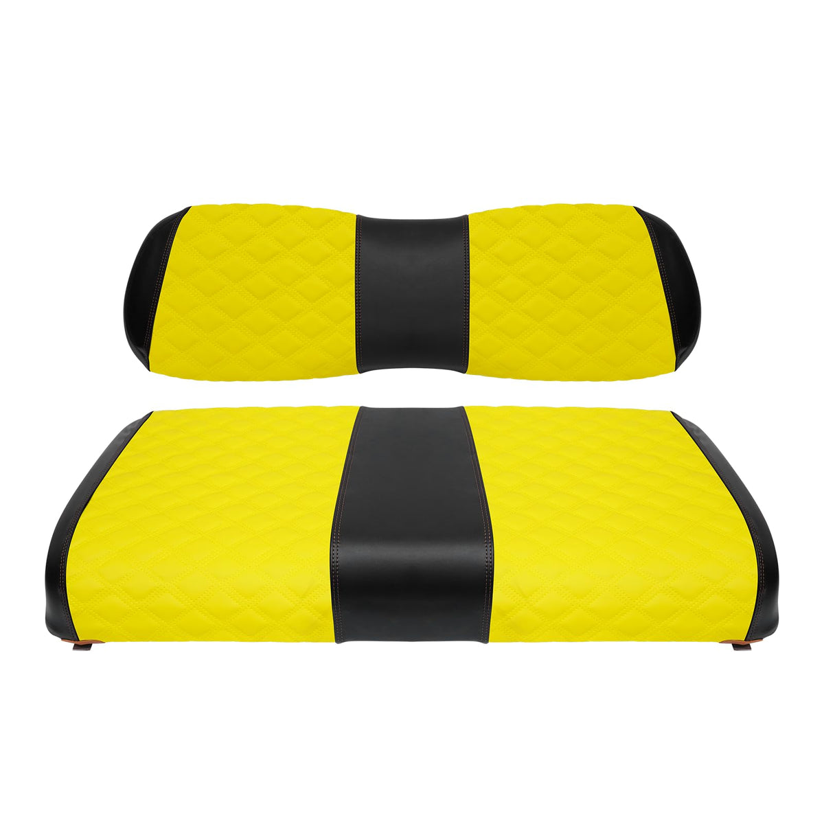 SAMXOMAP front seat cover with diamond stitching for Club Car DS, boosts comfort and style