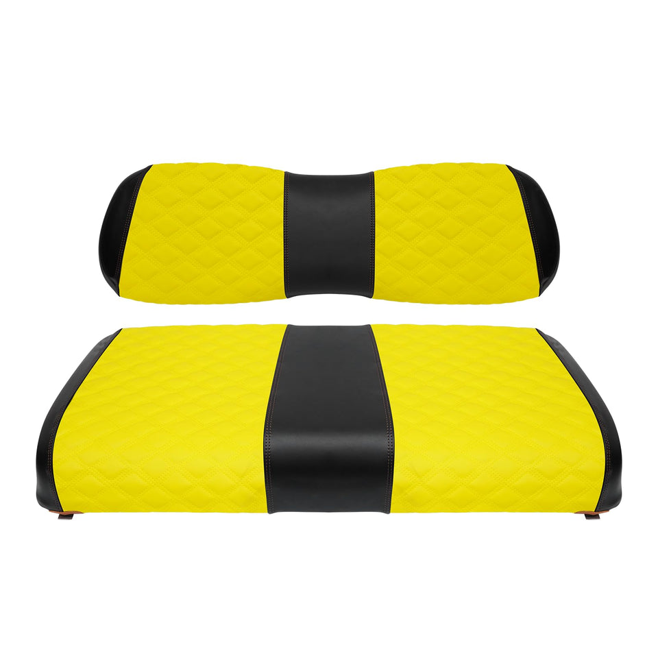 SAMXOMAP front seat cover with diamond stitching for Club Car DS, boosts comfort and style