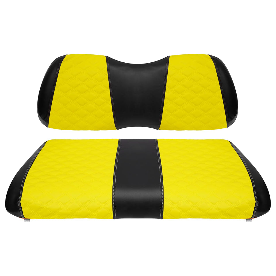 SAMXOMAP front seat cover with diamond stitching protects and refreshes the cabin