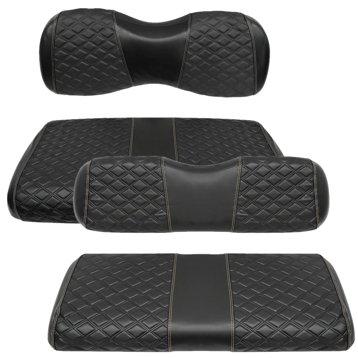 SAMXOMAP front-seat cover with diamond stitching enhances comfort and style