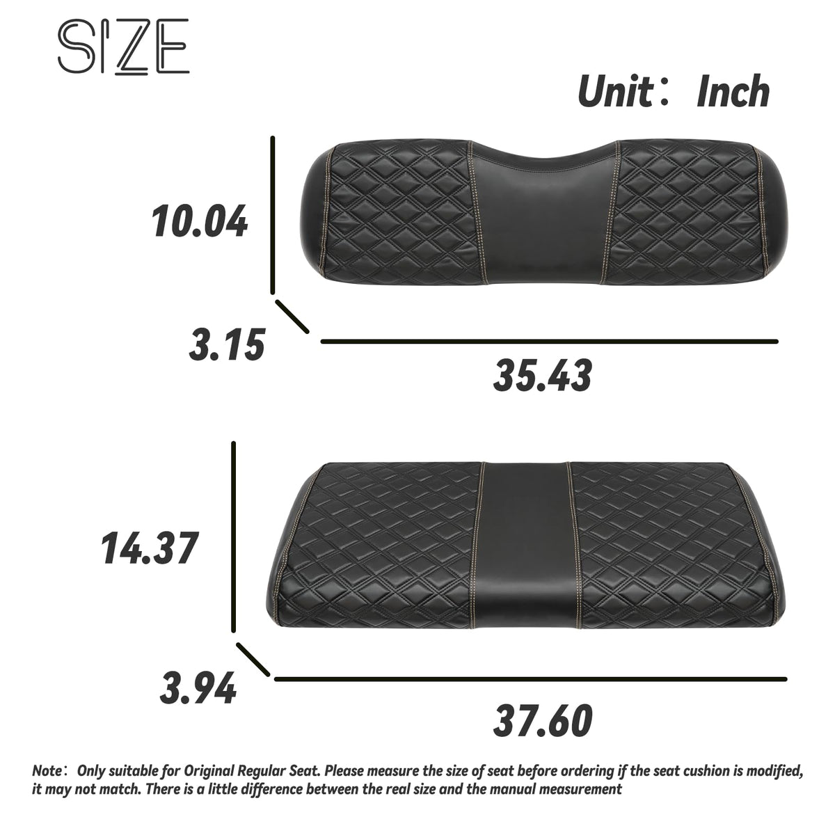 SAMXOMAP easy-install straps securing front seat cover without nails