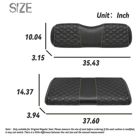 SAMXOMAP easy-install straps securing front seat cover without nails