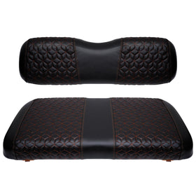 SAMXOMAP front-seat-cover for EZGO TXT 1994-2013 with OEM-like fit.