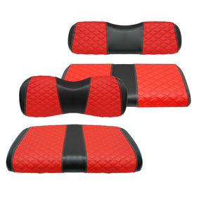 SAMXOMAP front seat cover in red protects and refreshes your Yamaha Drive seat.