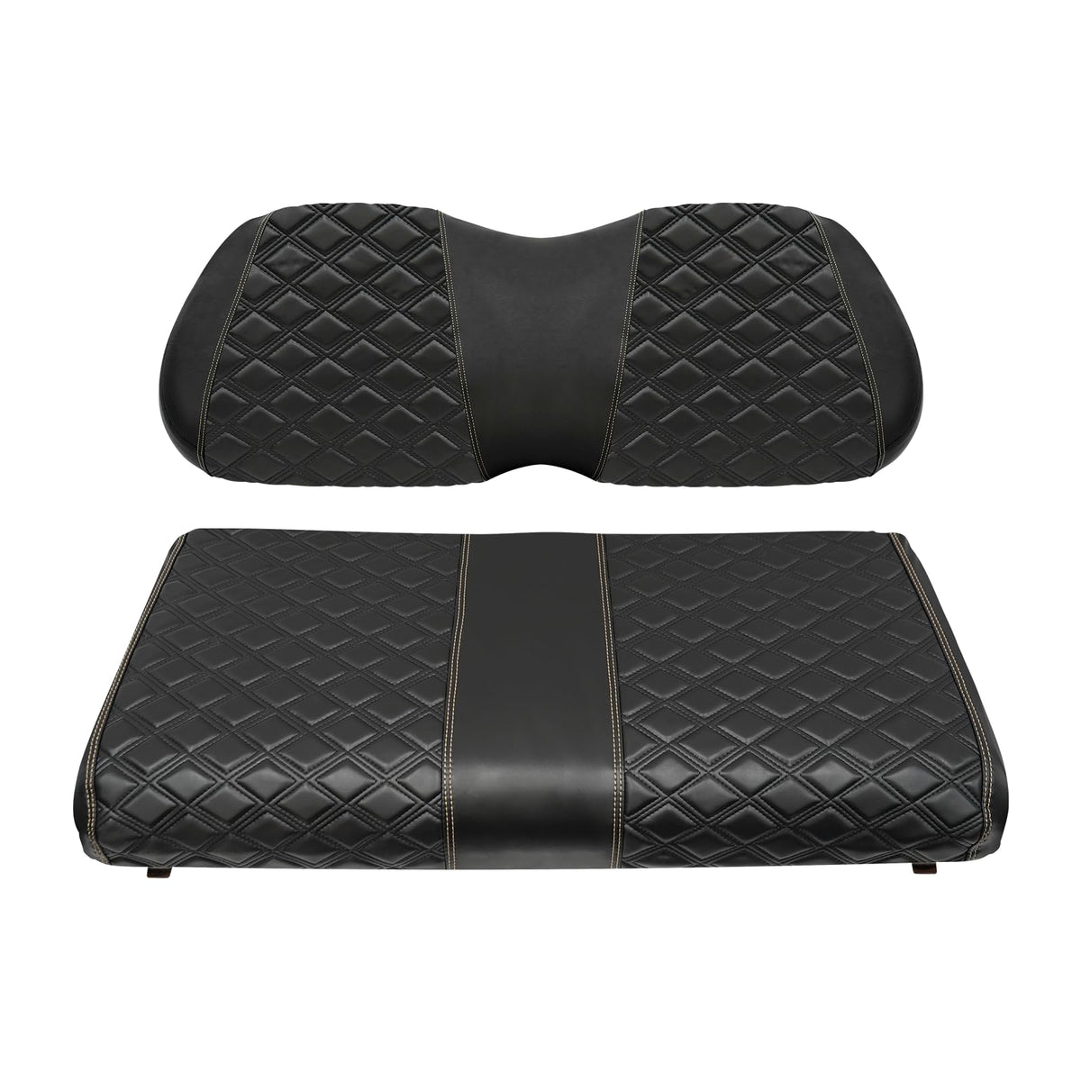 SAMXOMAP golf cart front seat cover assembly enhances cabin look and comfort.