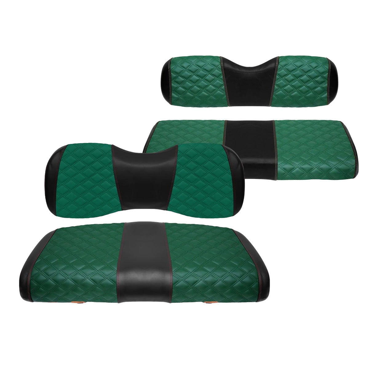SAMXOMAP front seat cover with diamond stitching protects and refreshes the look