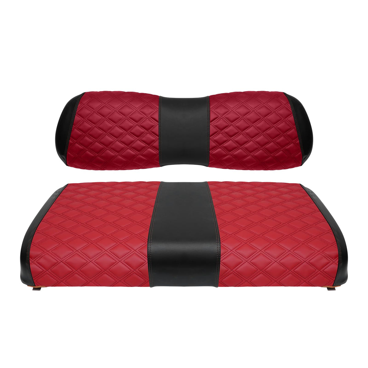 SAMXOMAP golf cart front seat cover DS deep red protects and refreshes the seat