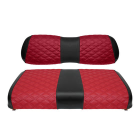 SAMXOMAP golf cart front seat cover DS deep red protects and refreshes the seat