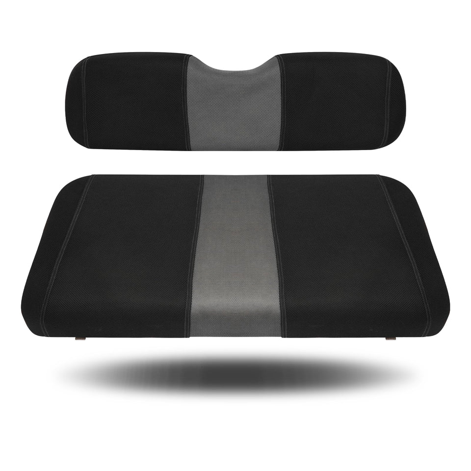 SAMXOMAP front seat cover main view in breathable mesh for EZGO TXT comfort