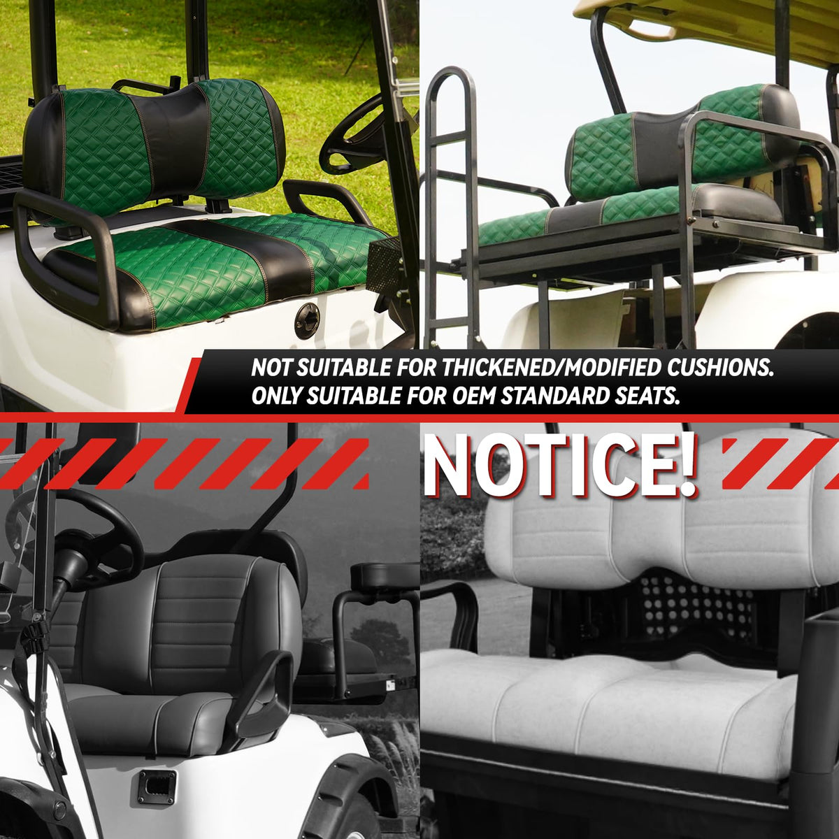SAMXOMAP front seat cover with built-in straps for easy installation