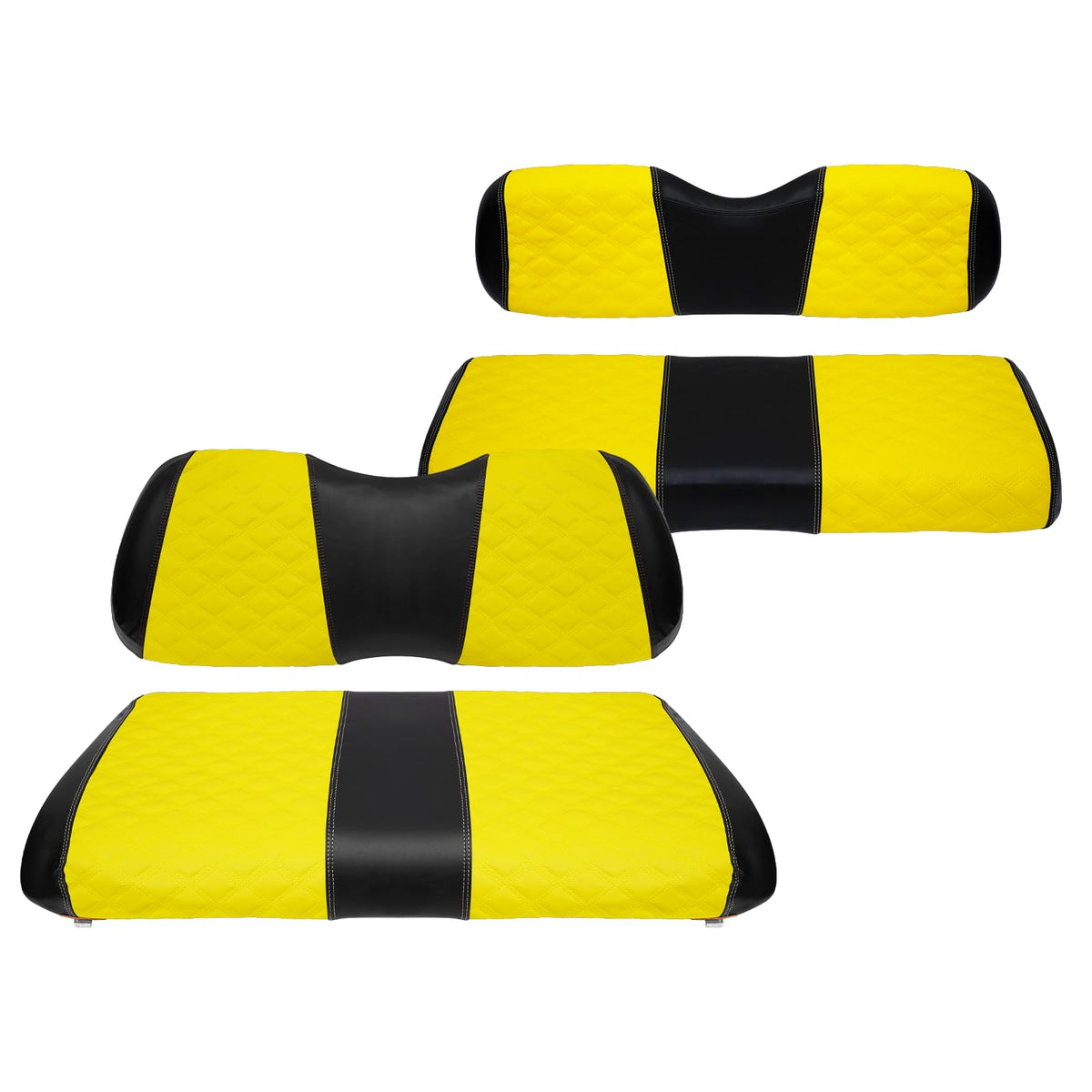 SAMXOMAP golf cart front seat cover waterproof protection for cushions