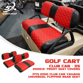 SAMXOMAP golf cart rear seat cover protecting cushions with durability
