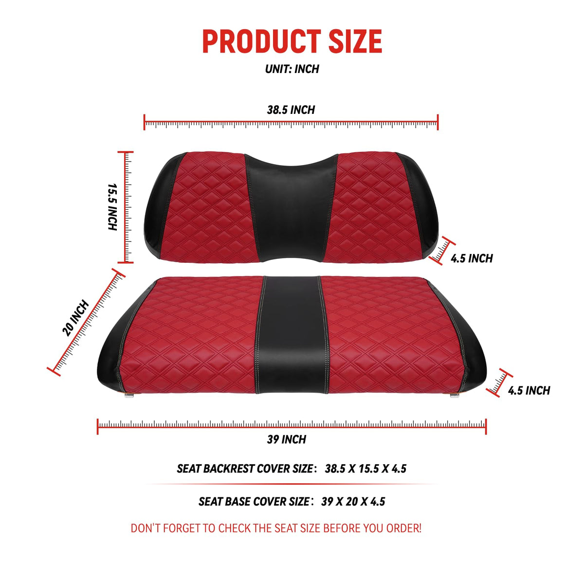 SAMXOMAP seat cover with installation straps delivers secure fit.