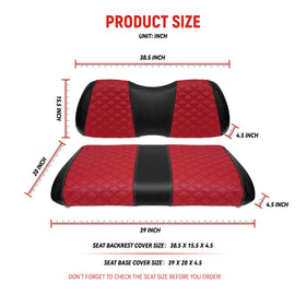 SAMXOMAP seat cover with installation straps delivers secure fit.