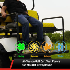 SAMXOMAP easy-install seat cover with no nails required
