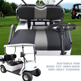 SAMXOMAP seat cover with buckles demonstrates easy installation