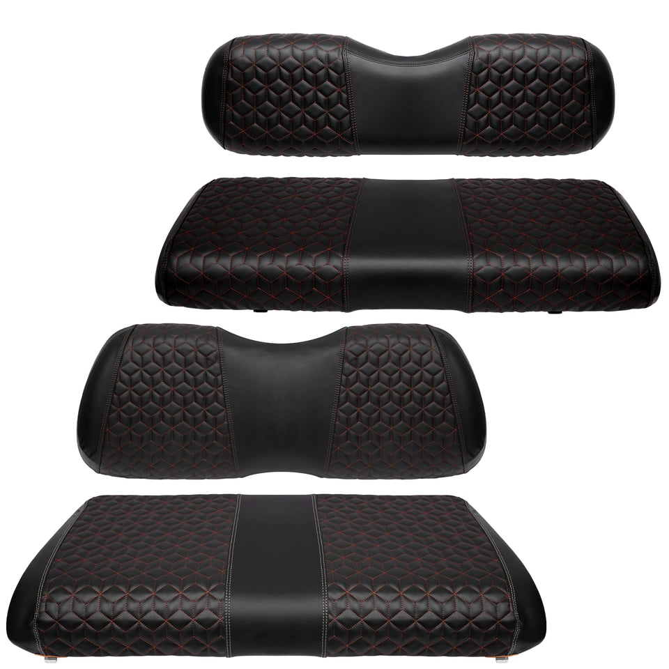 SAMXOMAP front base seat cover with diamond quilting, durable and easy to wipe clean.