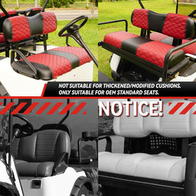 SAMXOMAP rear seat cover on flip cushion adds protection and style.